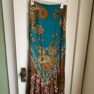 BNWT! Free People Floral Boho High-waisted Skirt
